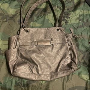Rosetti grey/silver shoulder bag purse